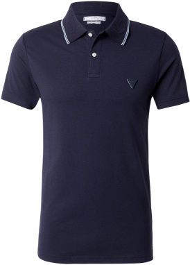 GUESS Tričko 'NOLAN'  námornícka modrá