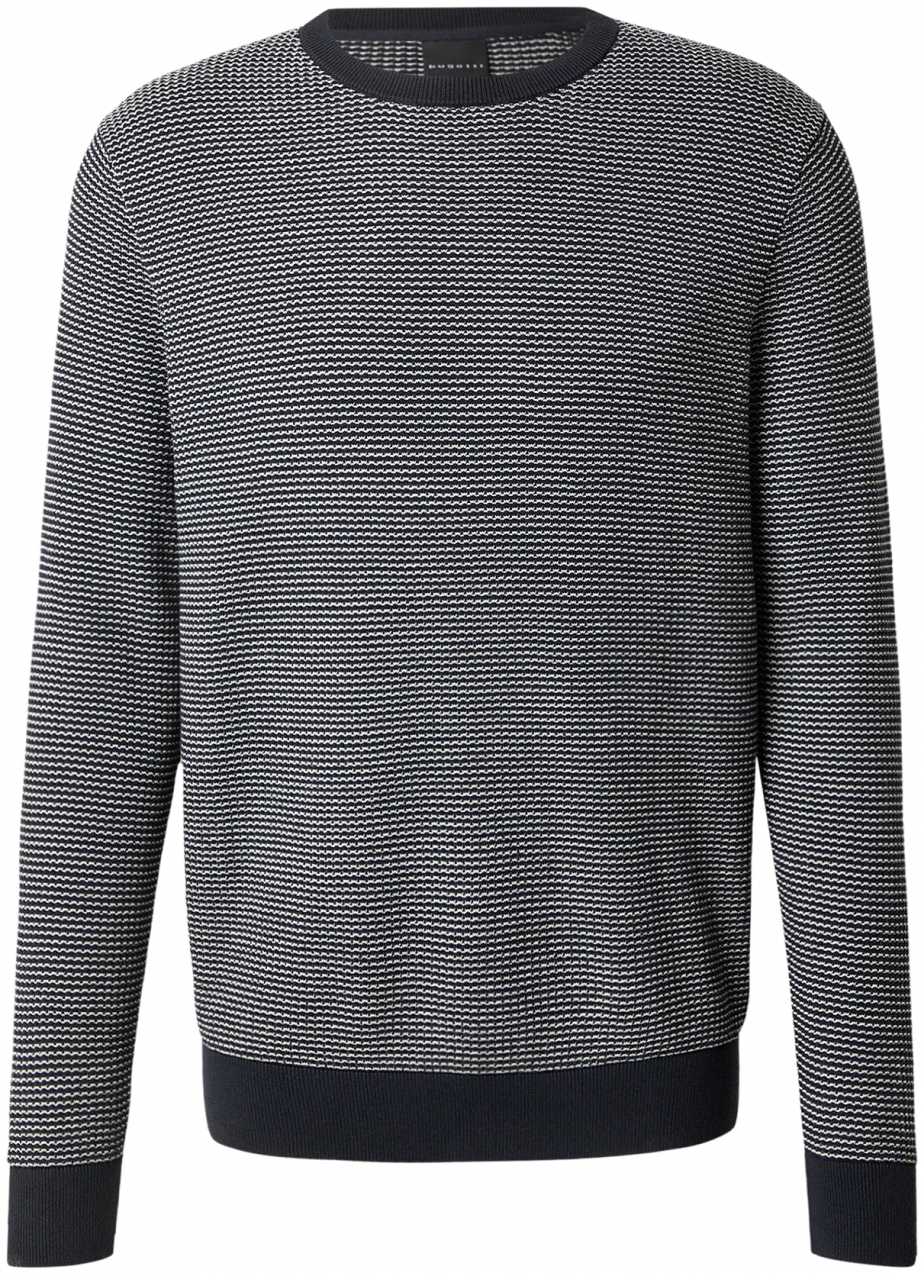 bugatti Sveter  námornícka modrá / biela