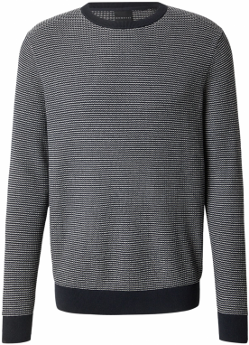 bugatti Sveter  námornícka modrá / biela