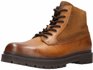 bugatti Šnurovacie čižmy  karamelová