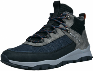 bugatti Členkové tenisky  tmavomodrá / svetlosivá / čierna