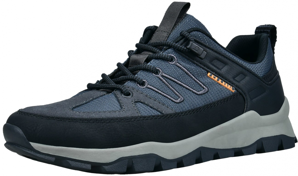 bugatti Nízke tenisky  dymovo modrá / čierna