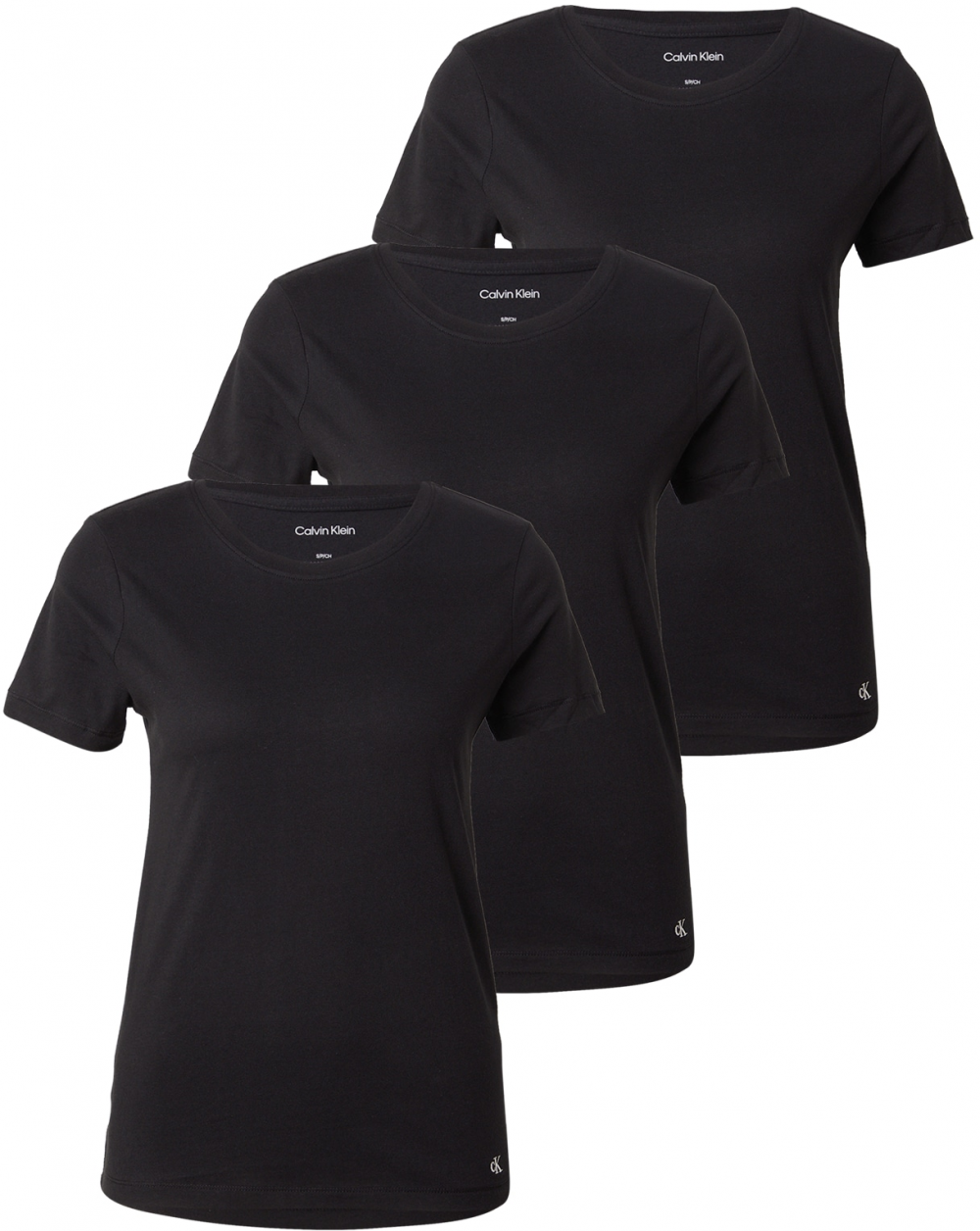 Calvin Klein Underwear Pyžamo  čierna / biela