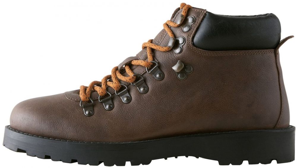 Next Šnurovacie čižmy  hnedá / čierna