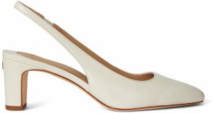 Lauren Ralph Lauren Lodičky s otvorenou pätou 'KLAIRE'  biela