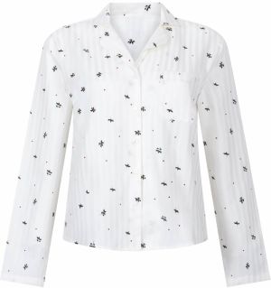 Hunkemöller Pyžamo  jedľová / tmavočervená / biela