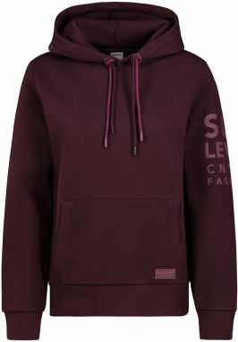 Sublevel Mikina 'NOS:ASMIA'  burgundská / čerešňová