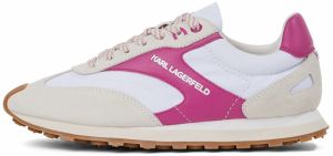 Karl Lagerfeld Nízke tenisky 'Sonar'  sivobéžová / ružová / biela