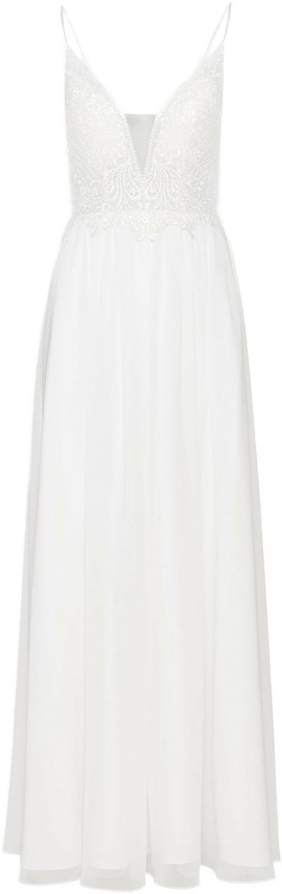 mascara Večerné šaty 'EMB'  slonová kosť