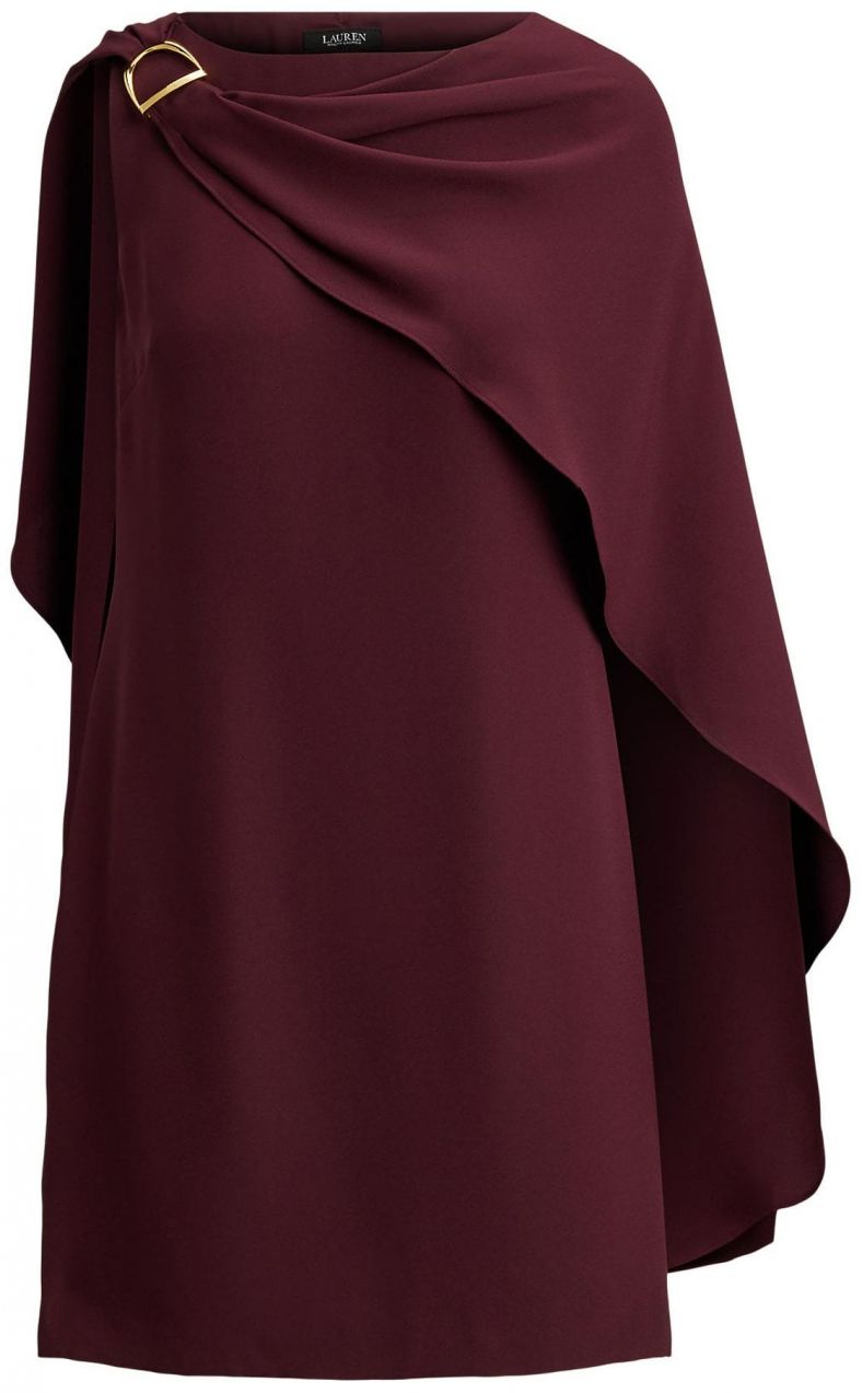 Lauren Ralph Lauren Kokteilové šaty  bordová
