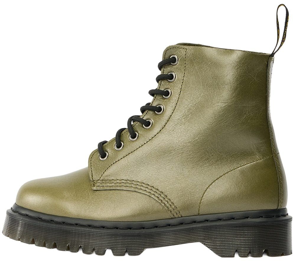 Dr. Martens Šnurovacie členkové čižmy '1460 Pascal'  zelená