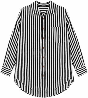 Imily Bela Blúzka  čierna / biela