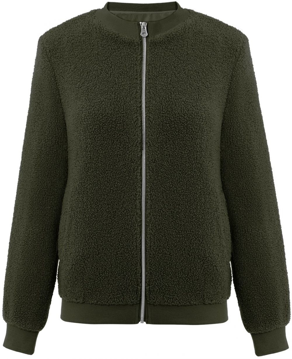 Imily Bela Prechodná bunda  tmavozelená