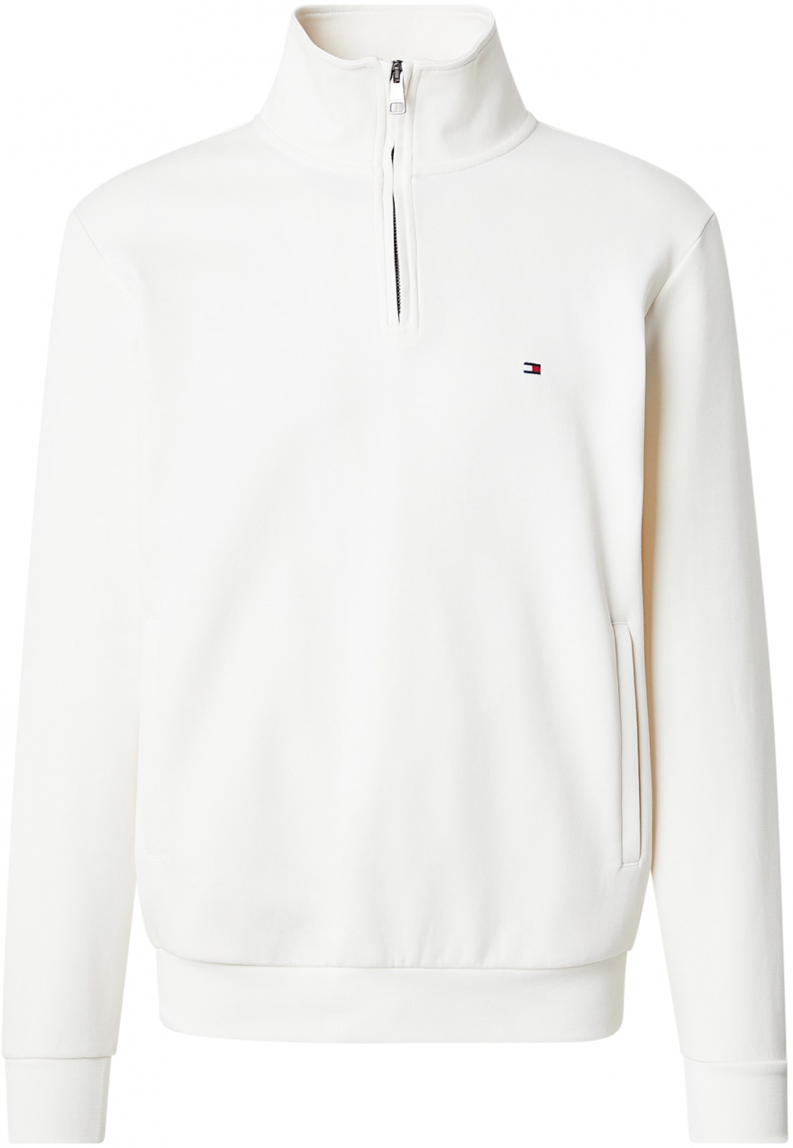 TOMMY HILFIGER Mikina 'ESSENTIAL INTECHNO'  biela