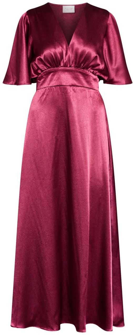 SISTERS POINT Večerné šaty 'GISELA'  bordová