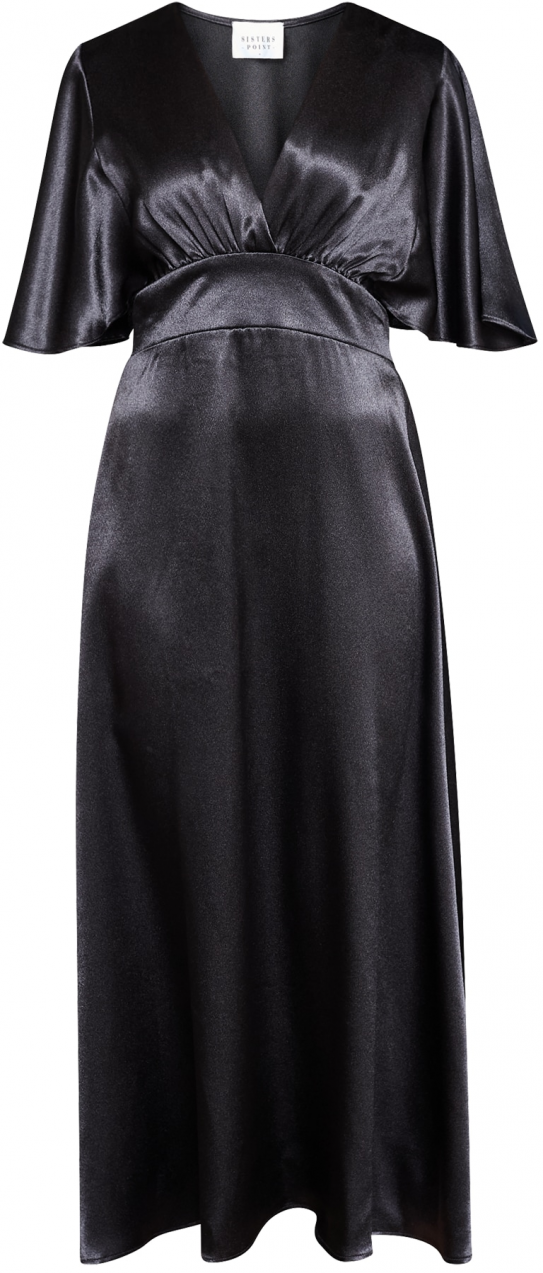 SISTERS POINT Večerné šaty 'GISELA'  čierna