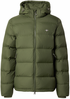 GANT Zimná bunda  tmavozelená