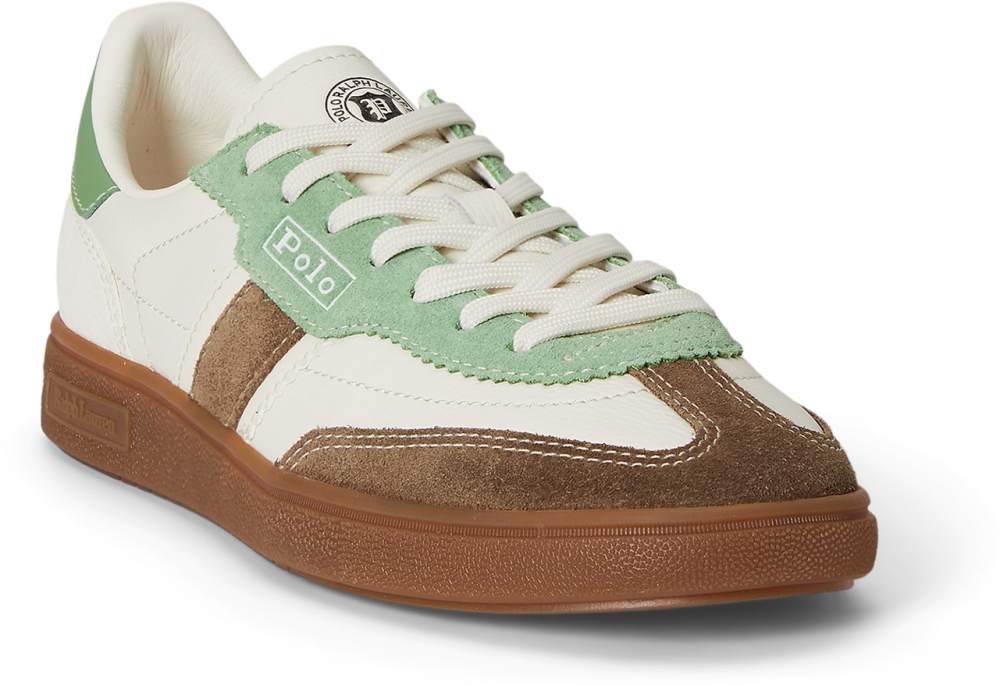 Polo Ralph Lauren Nízke tenisky 'BEDFORD'  béžová / hnedá / mätová