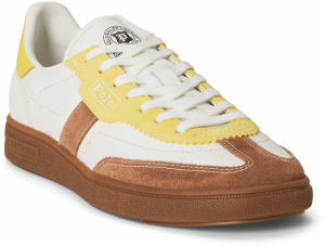 Polo Ralph Lauren Nízke tenisky 'BEDFORD'  hnedá / žltá / biela