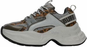 BUFFALO Nízke tenisky 'YUNO ONE'  hnedá / tmavohnedá / sivá / čierna