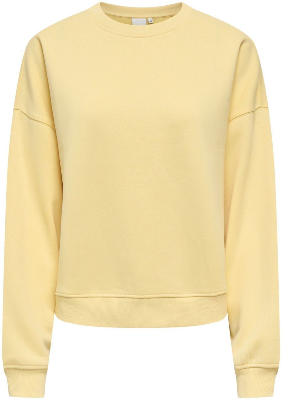 ONLY Mikina 'ONLBEST'  svetložltá