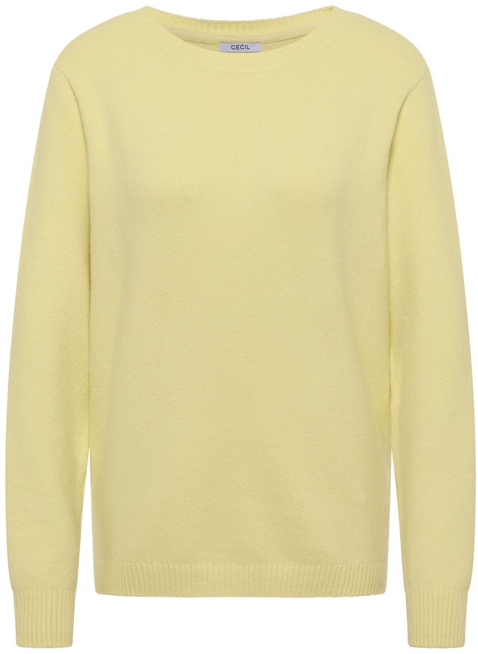 CECIL Sveter  žltá