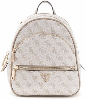 GUESS Batoh 'MANHATTAN II'  nebielená / svetlohnedá