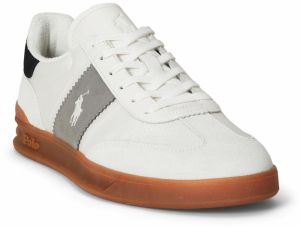 Polo Ralph Lauren Nízke tenisky 'AERA'  sivá / čierna / biela