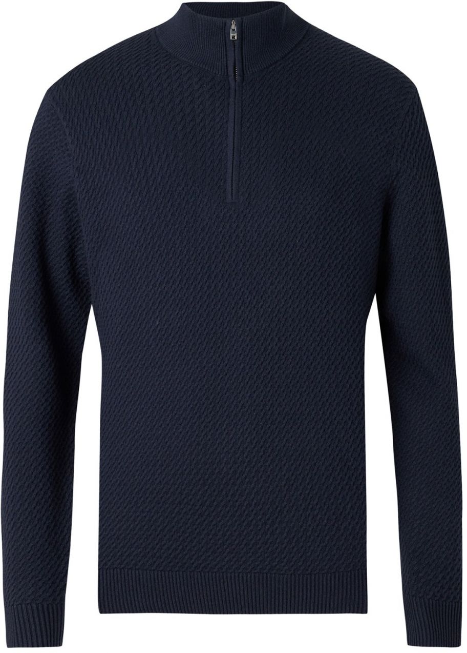 Abercrombie & Fitch Sveter  námornícka modrá