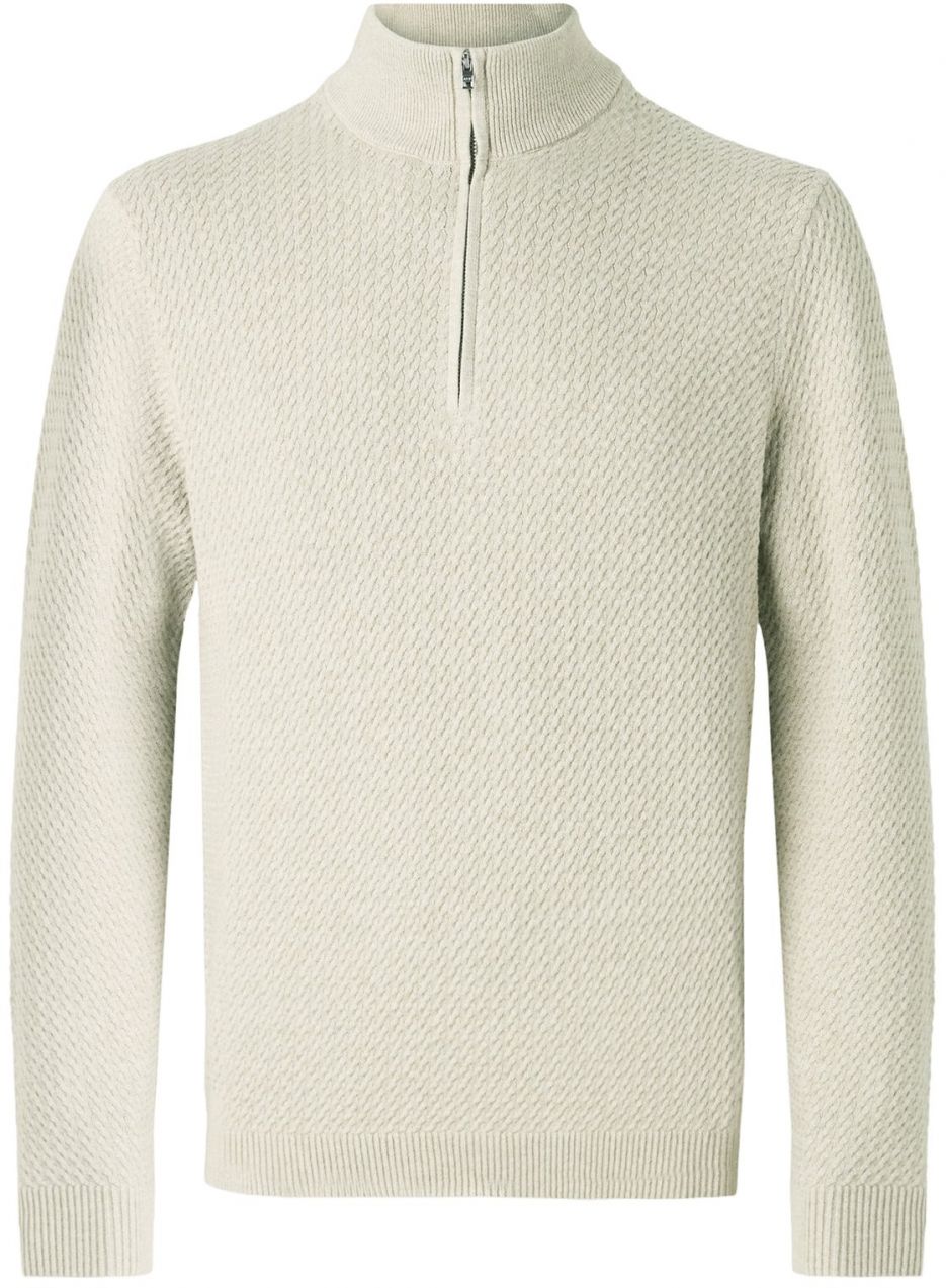 Abercrombie & Fitch Sveter  sivobéžová