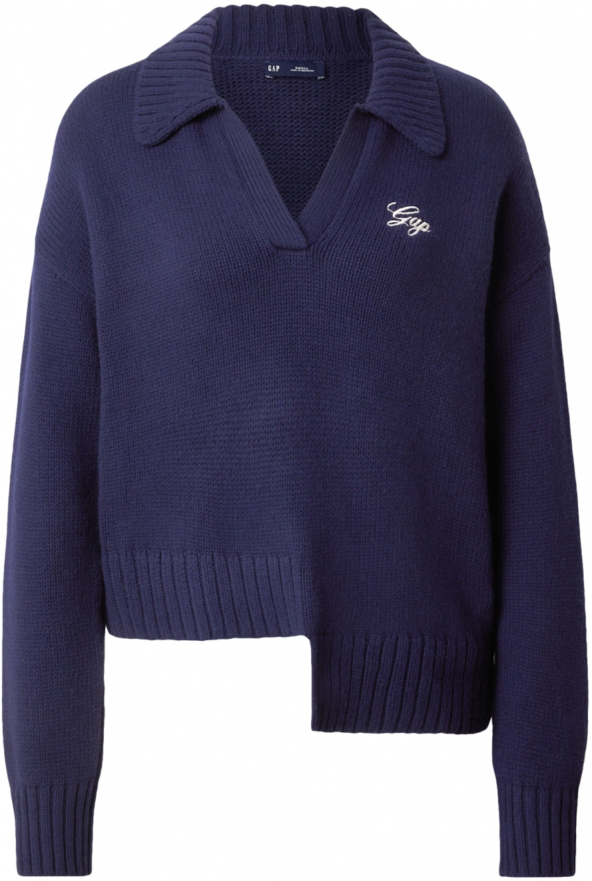 Gap Petite Sveter  námornícka modrá / biela