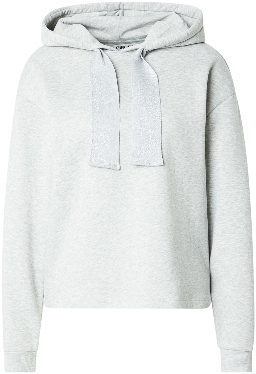 PIECES Mikina 'PCCHILLI'  svetlosivá