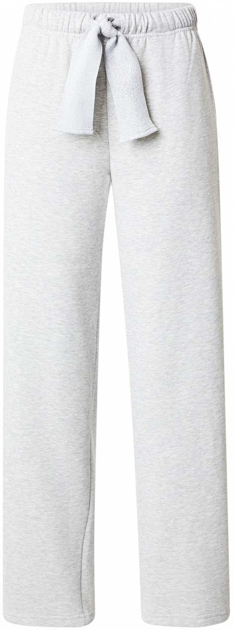 PIECES Nohavice 'PCCHILLI'  sivá melírovaná