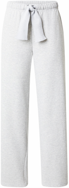 PIECES Nohavice 'PCCHILLI'  sivá melírovaná