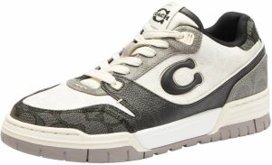 COACH Nízke tenisky  tmavošedá / čierna / biela