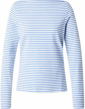 ONLY Tričko 'ONLKISS'  modrá / biela