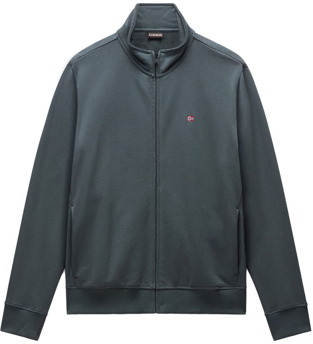 NAPAPIJRI Tepláková bunda 'BALIS'  tmavozelená