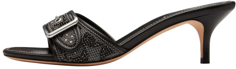 COACH Šľapky 'Margot'  čierna / biela