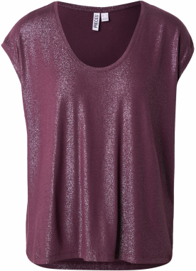 PIECES Tričko 'PCALICE'  vínovo červená