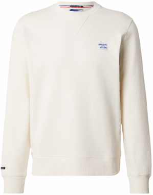 JACK & JONES Mikina 'JORFURORE'  svetločervená / čierna / biela ako vlna