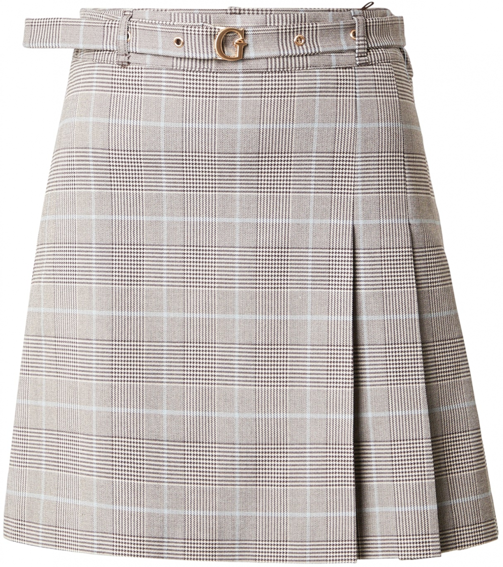 GUESS Sukňa 'GERALDINE'  svetlobéžová / čierna / biela