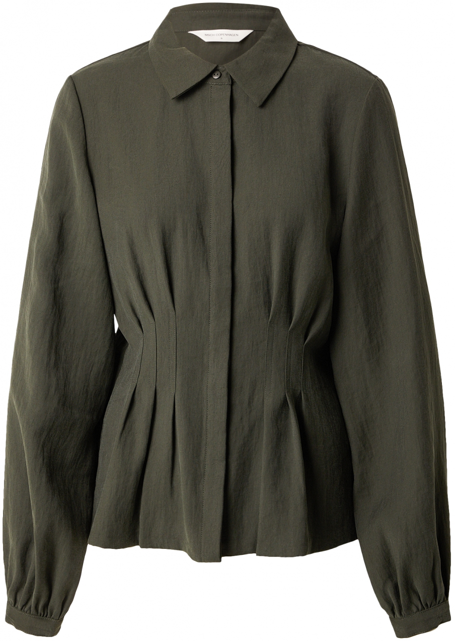 MSCH COPENHAGEN Blúzka 'Manny'  tmavozelená