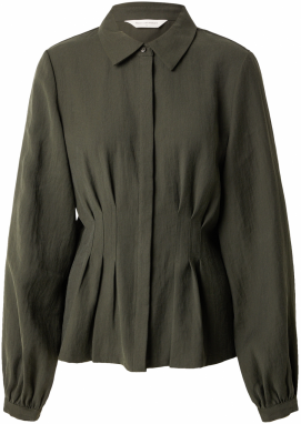 MSCH COPENHAGEN Blúzka 'Manny'  tmavozelená