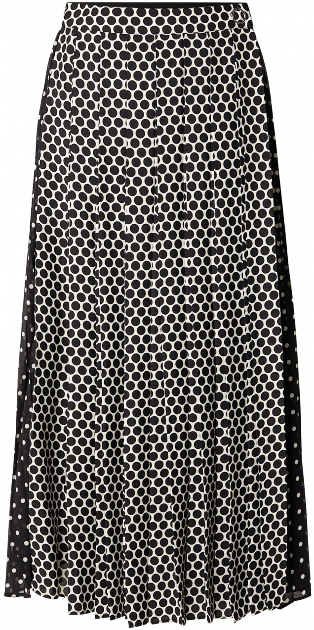 MAX&Co. Sukňa 'MCORICAMO'  čierna / biela