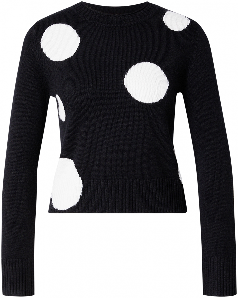 MAX&Co. Sveter 'MCOSANSA'  čierna / biela