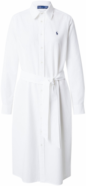 Polo Ralph Lauren Košeľové šaty  biela