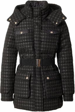 Morgan Zimná bunda '242-GIVAL'  sivá / čierna