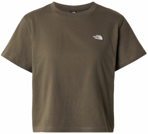 THE NORTH FACE Tričko 'ESSENTIAL SIMPLE DOME'  olivová
