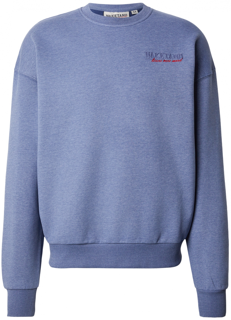 naketano Mikina  modrá melírovaná