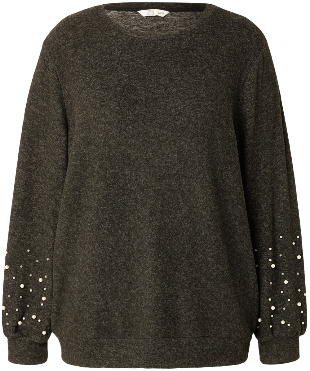 Z-One Tričko 'An44tonia'  tmavosivá